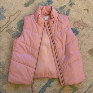 Crewcuts Light Pink Puffer Vest